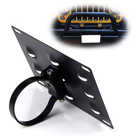 sheet metal mounting plates brackets|stick on license plate mount.